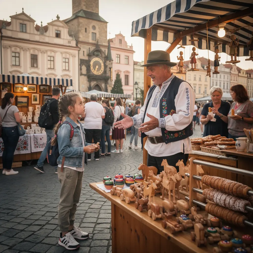 Pohled na návštěvníky během výstavy v moderním uměleckém centru.