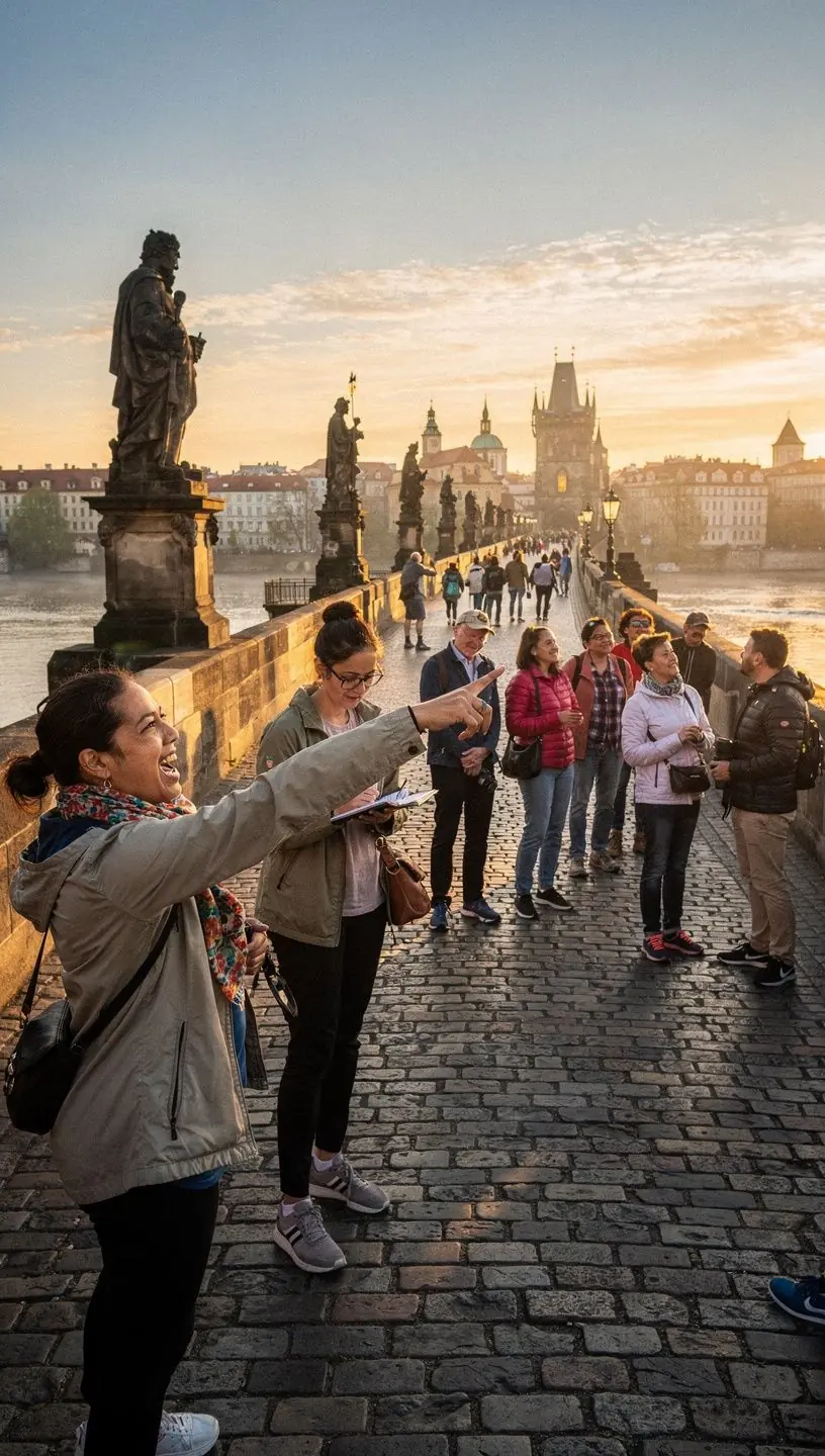 Kultura a tradice na českém festivalu s místními řemeslníky a stánky.